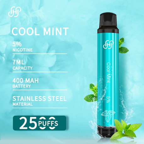 ضوء LED ملون جليد الكرز 2500 نفث vape المتاح